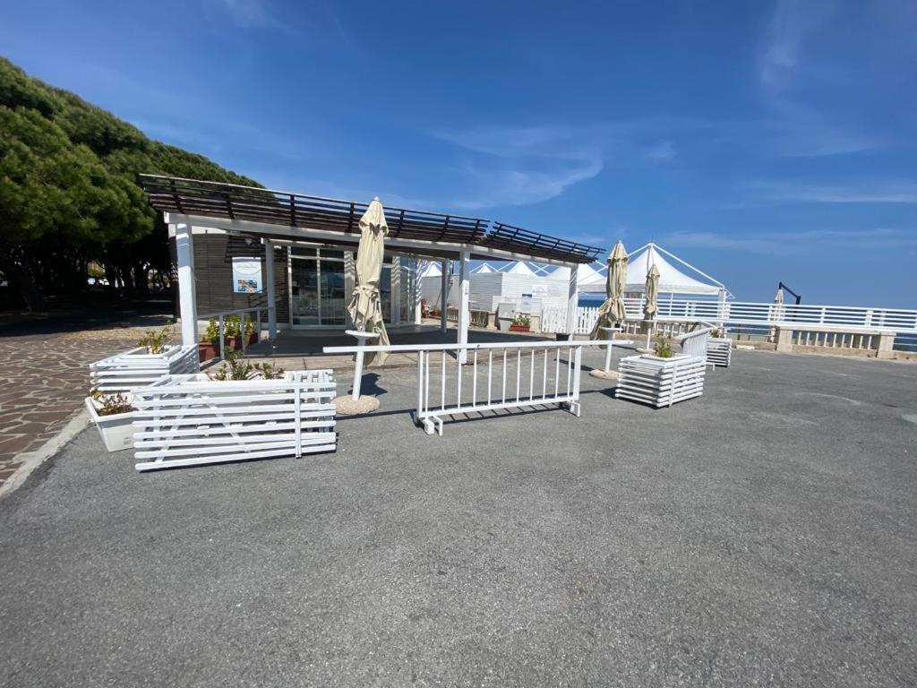 Villa Paolina Ceriale - App. 4 Posti Eksteriør billede
